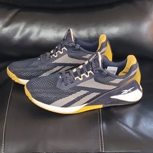 Reebok Nano X1, Navy/Yellow, women's sz 9